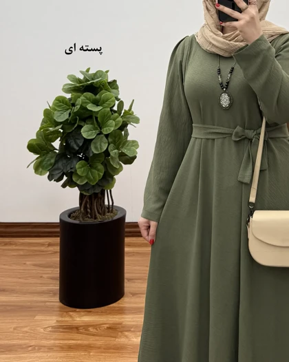 پیراهن مانتویی گیسو مدل نوردخت (ایراددار)