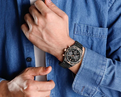 ساعت مچی مردانه NAVIFORCE NF8049 دو رنگ مشکی رزگلد