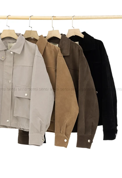 بامبر جلو زیپ جیر کد1005191