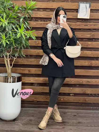بارانی بالاژیله کمردار