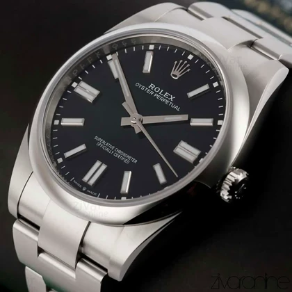 ساعت رولکس اویستر پرپچوال مردانه صفحه مشکی 104113