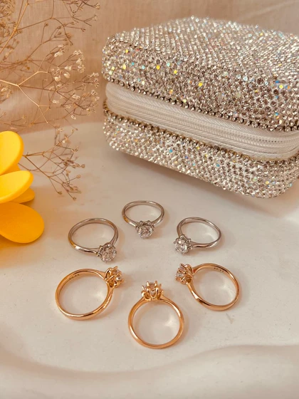 انگشتر تک نگین 2 ژوپینگ