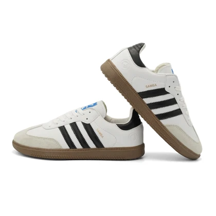 کفش کتانی مردانه مدل samba - 0048_black_White