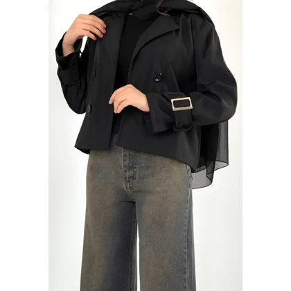 ترنچ کت یقه انگلیسی