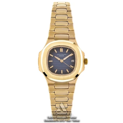 ساعت زنانه پتک فیلیپ طلایی Patek Philippe Nautilus GdB1