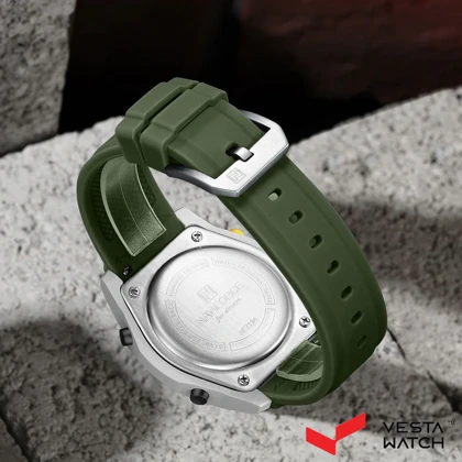 ساعت مچی مردانه نیوی فوری NAVIFORCE مدل NF7134 S/LGN
