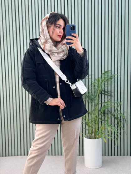 کاپشن کلاهدار ونوس