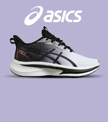 کفش کتانی مردانه طوسی خاکستری ASICS GEL-KAYANO 30 مدل 7177