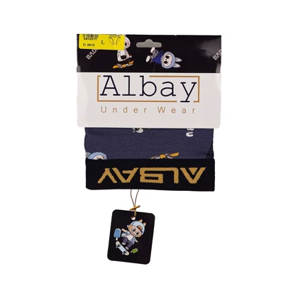 شورت اسلیپ مردانه طرحدار Albay کد 101