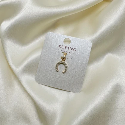 پلاک ژوپینگ طرح «نعل اسب» (شانس) | آویز ظریف و پر از انرژی مثبت