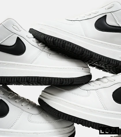 کفش کتانی مردانه و زنانه سفید مشکی نایک NIKE AIR FORCE مدل 2188