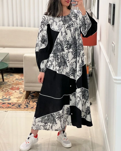 پیراهن طرح‌دار