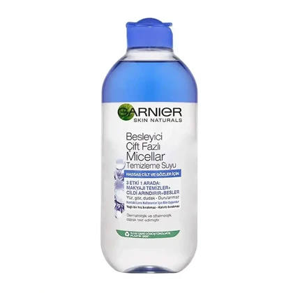 میسلار واتر دو فاز مغذی گارنیر Besleyici Çift Fazlı 400ml