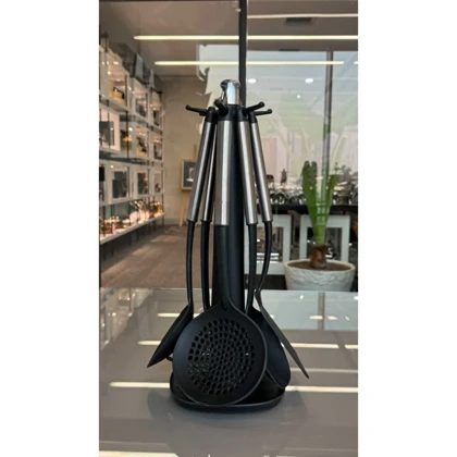 سرویس کفگیر و ملاقه 7 پارچه KZP مدل رویال