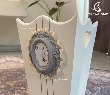 ست سطل و جادستمال دوژان طرح خطی ساده
