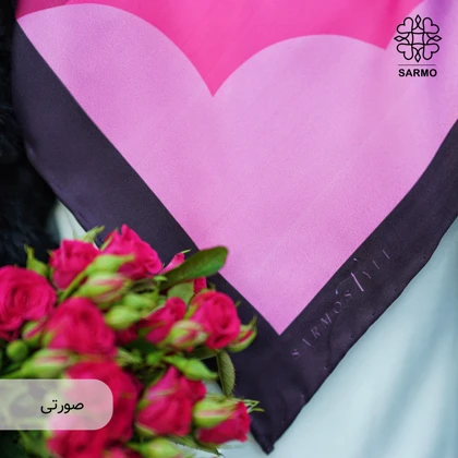 روسری ساتن ابریشم ابرا