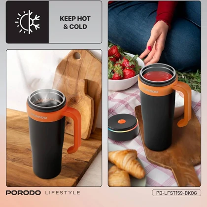 مخلوط کن شارژی پرودو Porodo مدل PD-LFST159-BKOG ظرفیت 900 میلی لیتر