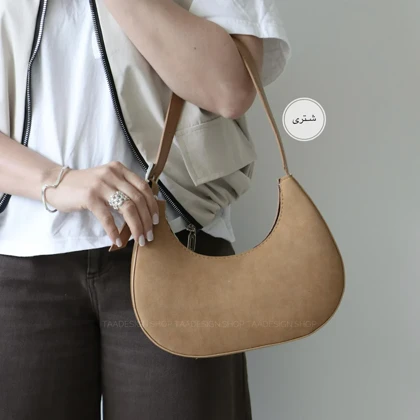 کیف زنانه دوشی - دستی مدل رانجی جیر