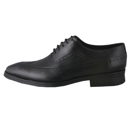 کفش رسمی مردانه چرم یلسان مدل آیان کد 522-GN