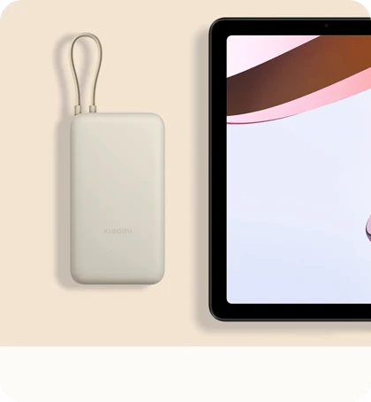 پاوربانک شیائومی PB2030MI ظرفیت 20000 میلی‌آمپرساعت با توان 33 وات و کابل USB-C سرخود