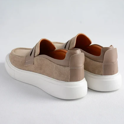 کفش چرم کالج زنانه 6092