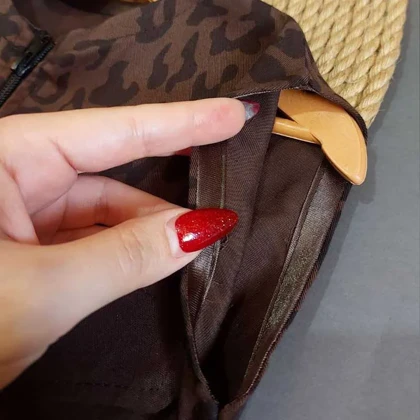 ست دخترانه وست و شلوار پلنگی 2تا10 سال