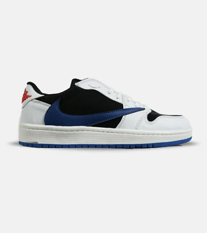 کفش کتانی مردانه سفید مشکی آبی NIKE travis scott