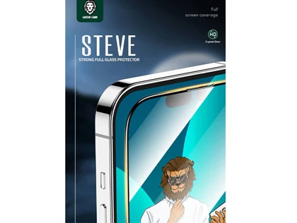 گلس آیفون 14 پرومکس تمام شیشه ای گرین Green Lion GN9HSGL14PM Glass iPhone 14 Pro Max