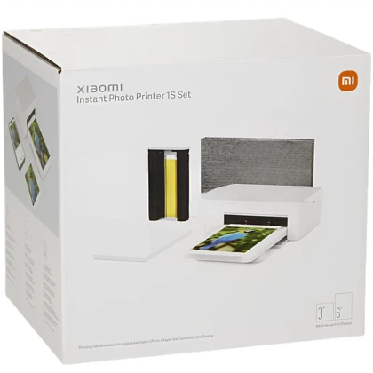 پرینتر عکس فوری شیائومی Xiaomi مدل 1S Set ZPDYJ03HT چاپ 3 و 6 اینچ