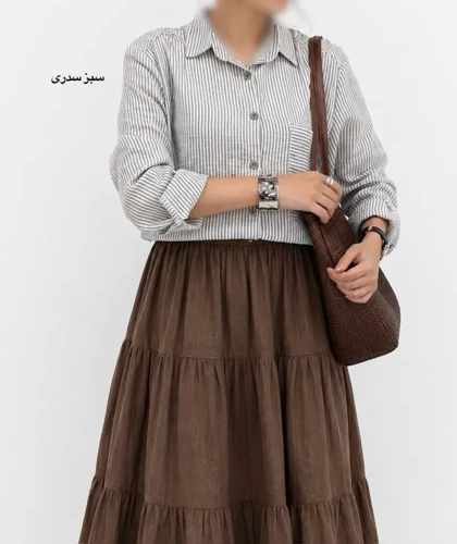 شومیز لینن زارا برلین