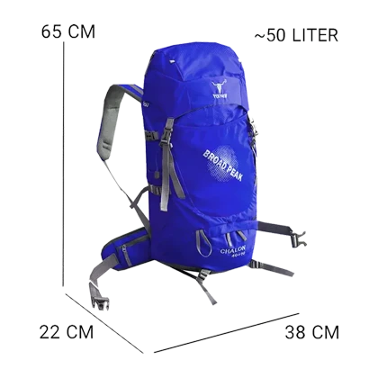 کوله پشتی کوه و سفر Pekynew مدل PKN160 (40+10 LITER)