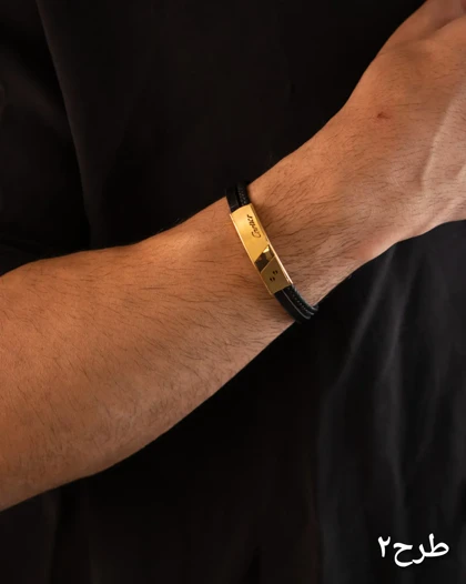 دستبند چرمی کنافی-کد4926