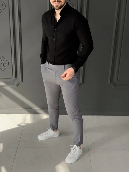 پیراهن 031501 EA مشکی