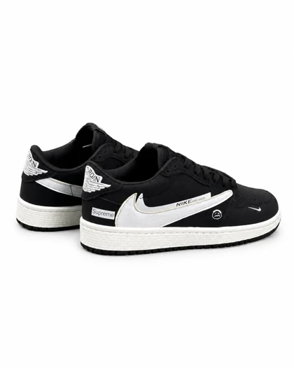 کفش کتانی مردانه مدل نایکی ترویس سوپریم مشکی سفید Nike travis supreme