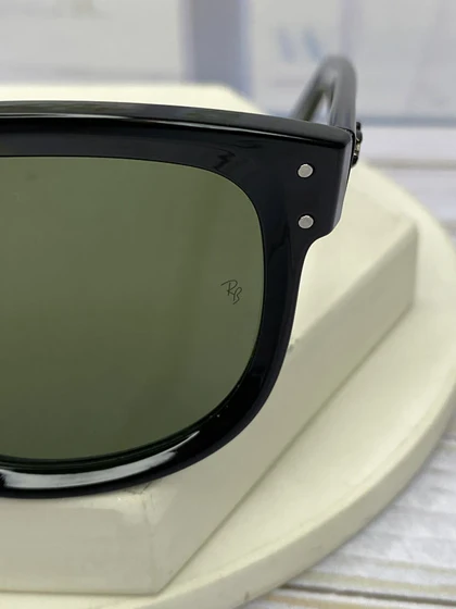 عینک آفتابی Ray-Ban Reverse مدل RB R0501S مشکی UV400، فریم کائوچو استات، مناسب صورت بزرگ