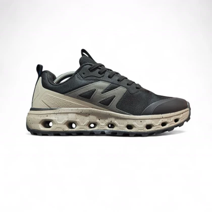 کتانی پیاده روی اسکیچرز مردانه گلاید استپ AT مشکی قهوه ای