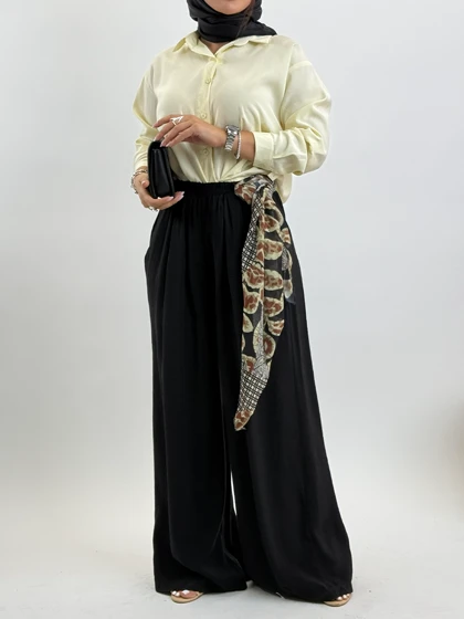 شلوار حریر بگ Raes 1021