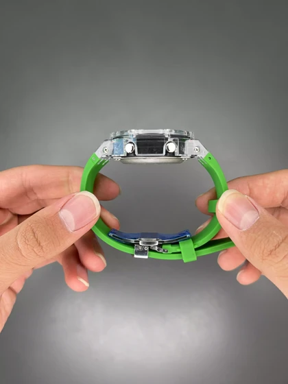 ساعت مچی کاسیو جی-شاک بند سبز Casio G-SHOCK GA-2100