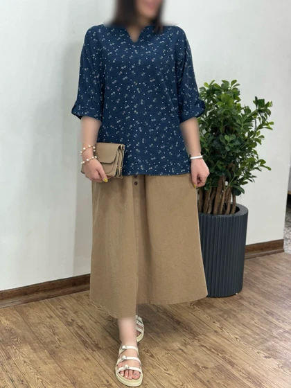 تونیک جلو بسته پیچک 3