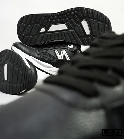 کفش کتانی مردانه مشکی NEW BALANCE yg niubailun