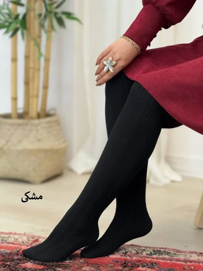 3613-جوراب شلواری گندمی