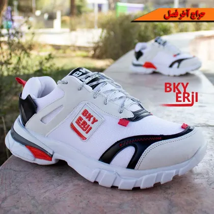 کفش مردانه Nike مدل Bky ( سفیدقرمز)