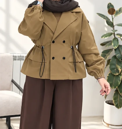 ترنچ کت آستردار نورا