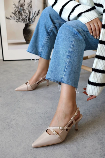 کفش پاشنه‌بلند کلاسیک زنانه polka-store polka-store