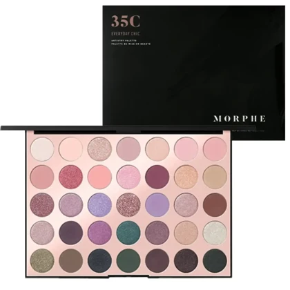 پالت سایه چشم پودری 35 رنگ مورفی مدل 35C Everyday Chic