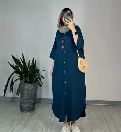 مانتو بلند زرین 1