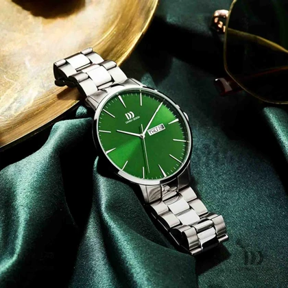 ساعت مچی عقربه ای مردانه دنیش دیزاین (Danish design) مدل IQ97Q1267 Akilia Day/Date Green Link