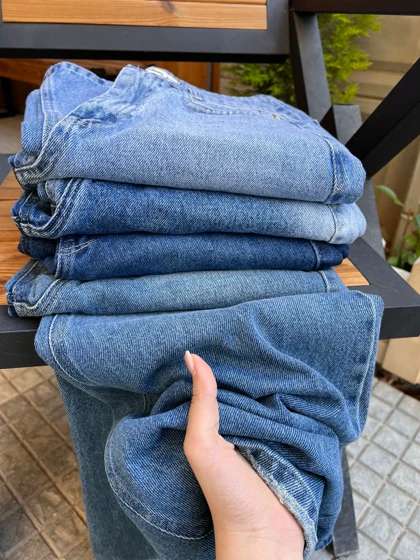 شلوار فلر بگ جین ژوتا