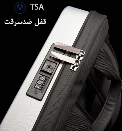 کیف کوله پشتی لپ تاپ 15.6 اینچ ضد سرقت اورجینال بنج BANGE 7682