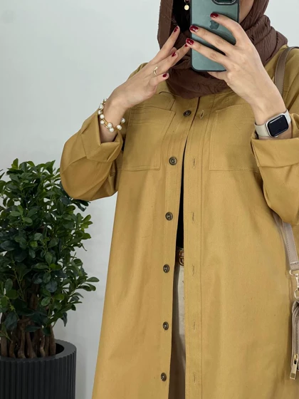 مانتو کتان نوا 1 (ایراد دار)